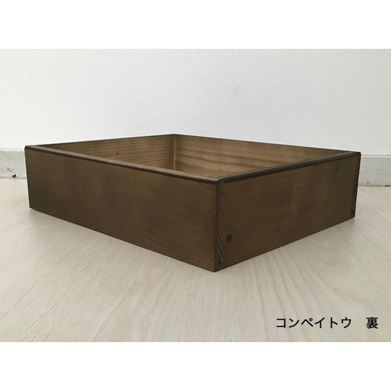 昭和レトロ 木箱 Lサイズ 1600】日本製・アンティーク風 木箱・木製