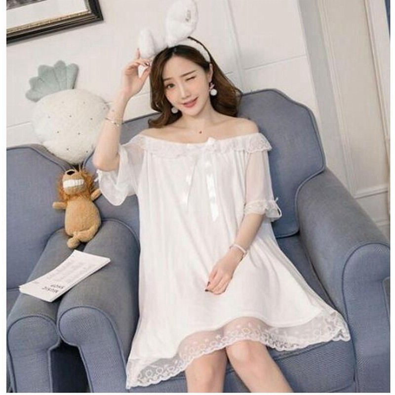 2色 ネグリジェ レディース 半袖 レース 姫系 ショート丈ワンピース パジャマ きれいめ ルームウェア 快適 部屋着 寝巻き 可愛い おしゃれ 人気 新作 女性用 夏 通販 Lineポイント最大0 5 Get Lineショッピング