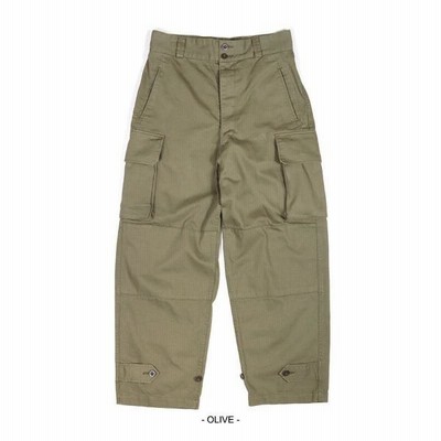 M47 前期　フランス軍　フレンチ 47 m-47 デッドストック　M52 14 ワークパンツ/カーゴパンツ 2022高い素材