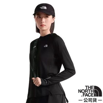 【The North Face】女 輕薄吸濕快乾長袖連帽T恤.套頭衫.運動休閒上衣/ 8HRA