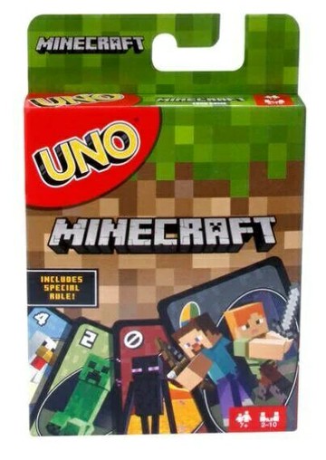 UNO 麥塊 Uno Minecraft 高雄龐奇桌遊 正版桌遊專賣 熱門桌遊商品