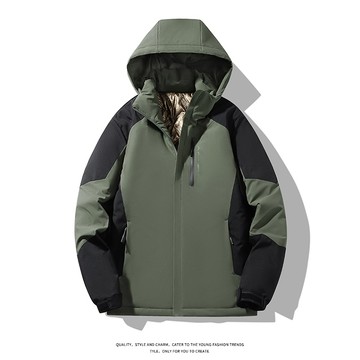 M-5XL石冬季墨烯極暖衝鋒衣大尺碼發熱外套棉服外套防風防水外套棉外套保暖衣情侶運動衝鋒外套登山服石墨烯衣女外套耐磨棉衣