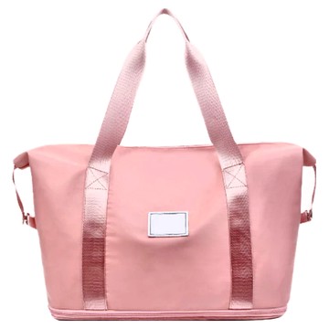 Hengtoo 旅行收納袋 283g  草莓粉  加長款 55 x 29cm 底部長度39cm 提把20cm