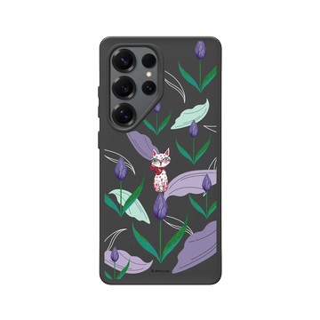Galaxy S25 Ultra SolidSuit 黑 - 幾米 Jimmy Liao - 遺失了一隻貓-鬱金香