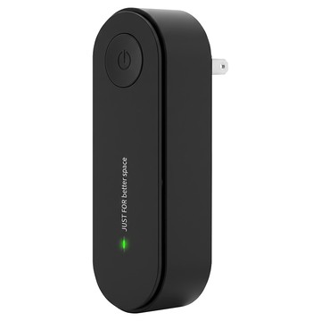 大範圍360度超聲波除蹣儀 黑色  4 x 2.6 x 11.3cm  1個