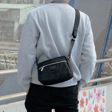 斜背包 洛特多隔層尼龍斜背包-8109-12-多色任選