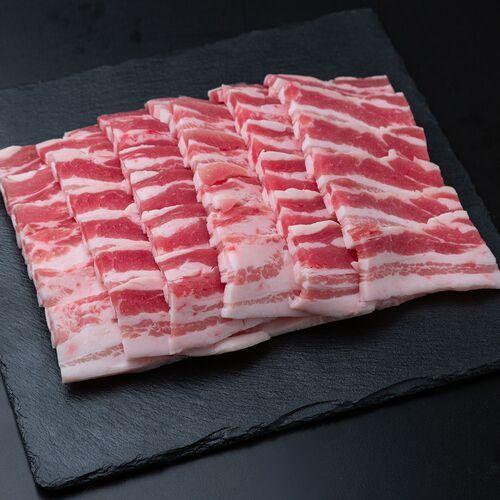 山形県食肉公社認定 山形豚 バラ焼肉（600g）