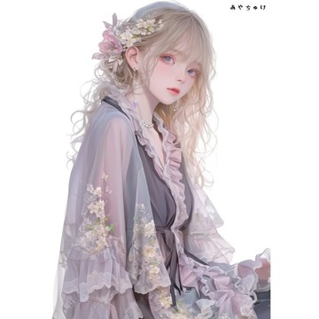 【3 月新品 1】07-117-0124 人物貼紙 透明感裝飾