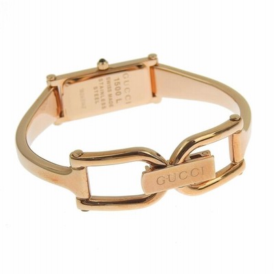 グッチ GUCCI バングルウォッチ レディース クォーツ 電池 腕時計 