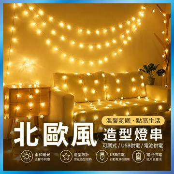 LED 裝飾燈串 露營燈 房間佈置 螢火蟲燈 USB/電池款 多種長度 台灣出貨