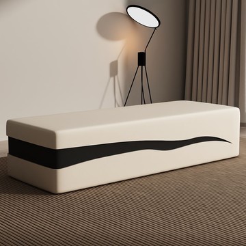 【家居裝飾必備】網紅沙發凳床邊凳子現代臥室長方形凳客廳椅家用輕奢換鞋凳