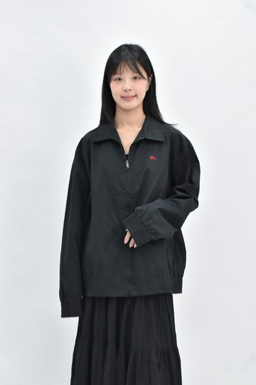 (2XL) burberry 棉質純棉黑色外套