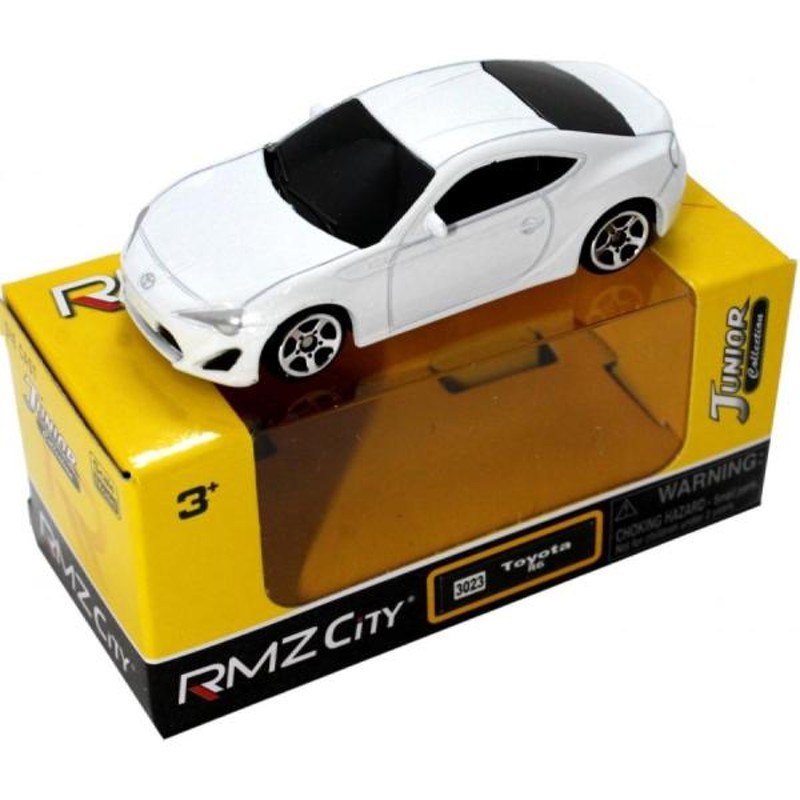 RMZ City 3023 トヨタ86 White 3インチダイキャストモデルミニミニカー