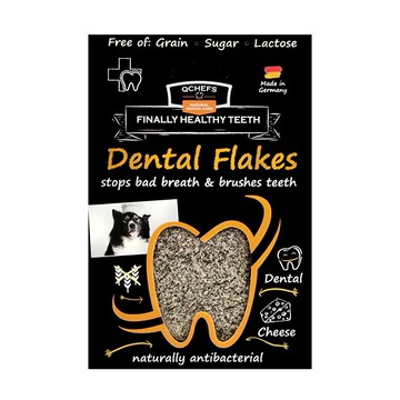 (預購)  寵物食品 Qchefs德國黑科技潔牙粉(犬用) 90g (PET077)