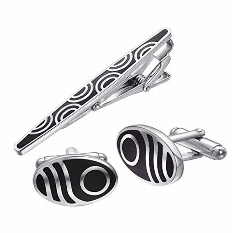 Yoursfs おもしろ カフス ネクタイピン セット メンズ おしゃれ ブラック 和風 タイピン かわいい カフス 魚 アクセサリー プレ 通販 Lineポイント最大0 5 Get Lineショッピング