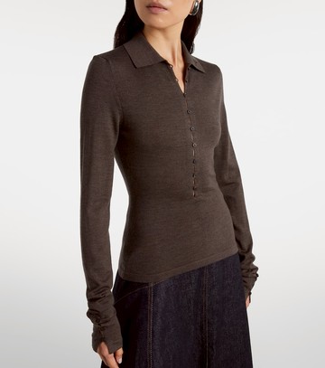 Jacquemus Wool polo shirt