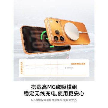 圖拉斯新款適用蘋果17手機殼iPhone16promax新磁吸15Pro外殼Magsafe透明保護套ip全包爆款2026巨好看無線充電