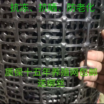 養雞網養殖網塑料網圍欄家禽安全防護網隔離柵欄漏糞護欄網格攔雞