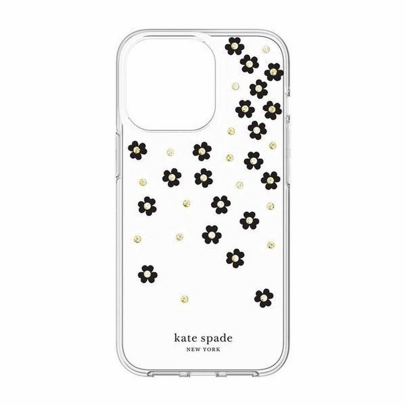 Kate Spade ケイトスペード スマホケース ハード ケース Iphone13pro 花柄 クリア 21 Ksny Protective Case Scattered Flowers B W 通販 Lineポイント最大0 5 Get Lineショッピング