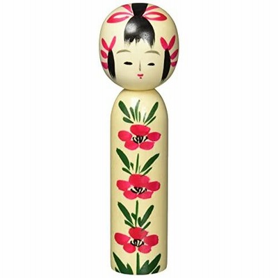 みちのく こけし 椿 5寸 2200