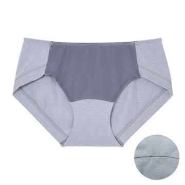 une nana cool-無鋼圈364系列 M-L中低腰三角褲(灰藍)-US2720GB