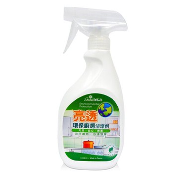 [新品上市]【史代新文具】白雪 600ml 亮透環保廚房清潔劑 (12罐/箱)