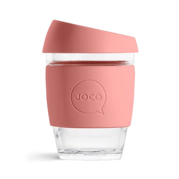 澳洲JOCO Utility啾口玻璃隨行咖啡杯-全能版12oz/345ml-Terracotta
