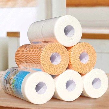 加大加寬加厚懶人抹布干濕兩用廚房用紙可水洗無紡巾一次性洗碗布