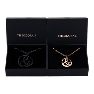 [情侶禮物/生日禮物]【Theodora's】情侶飾品禮盒｜情侶對飾-21公克西德鋼情侶項鍊 女款&男款