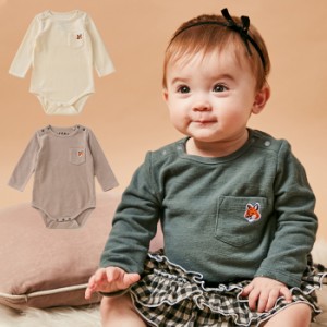 ベビー服 Ocean Ground キツネ ベビー ボディ 赤ちゃん 男の子 女の子 長袖 おしゃれ 70 80 トップス ロンパース 秋冬 通販 Lineポイント最大1 0 Get Lineショッピング