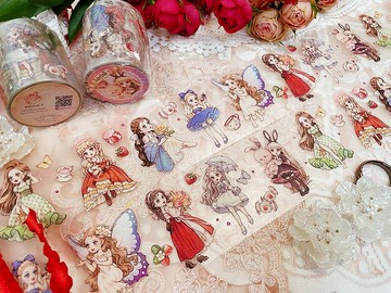 PET_Baby Doll｜水彩手繪角色貼紙