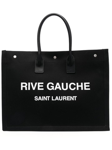 Saint Laurent - Rive Gauche tote bag - women - Fabric - One Size - Black