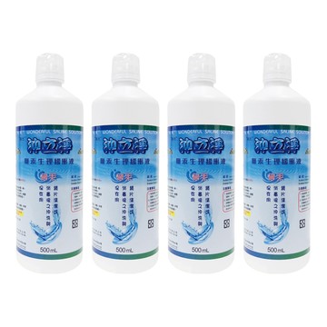 南光化學 沖立淨無汞生理緩衝液  500ml  4入
