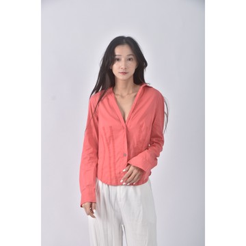 (S) armani exchange棉質橘色外套二手衣