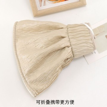 🚚臺灣出🚚韓版褶皺防曬帽女夏天優雅時尚空頂帽大檐可摺疊遮臉彩膠太陽帽女