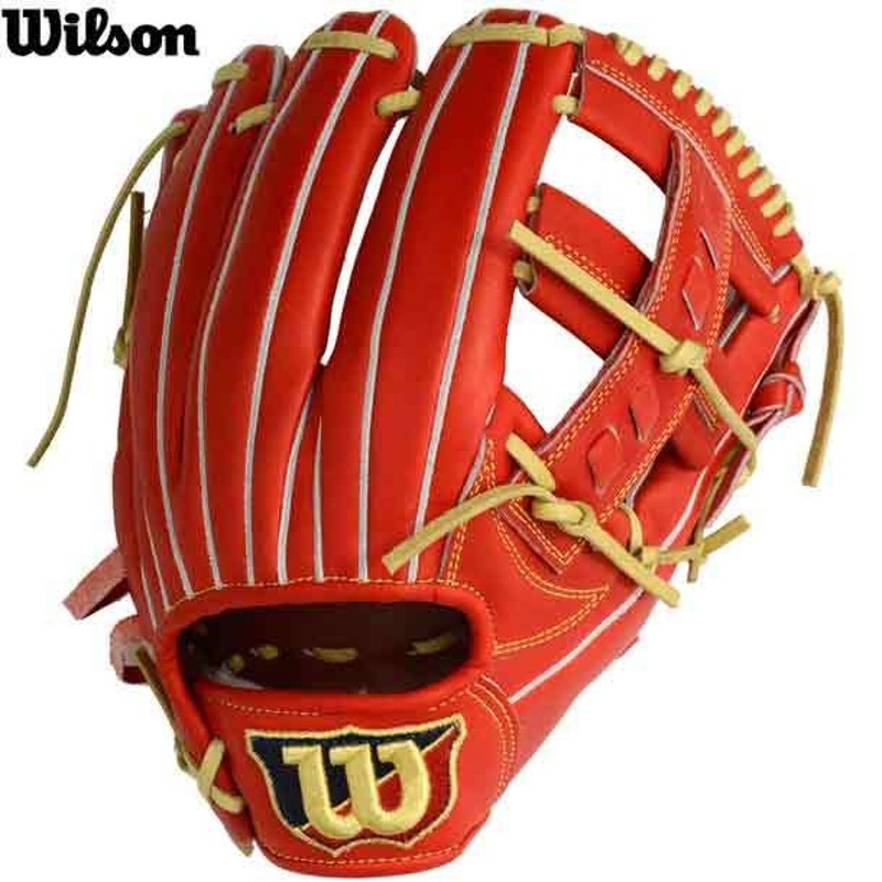 買取 価格軟式オーダー ウィルソン Wilson 内野用グローブDUAL 型付け済み