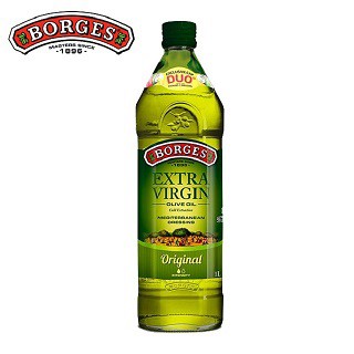 BORGES 特級初榨橄欖油(原味橄欖油)1L Extra Virgin 第一道特級初榨冷壓