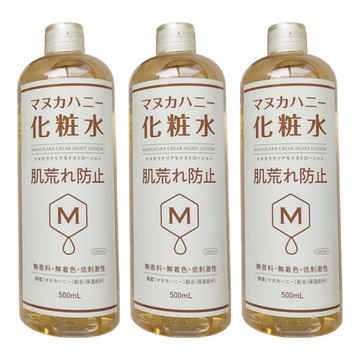 MANUKARA 清爽保濕化妝水  500ml  3瓶