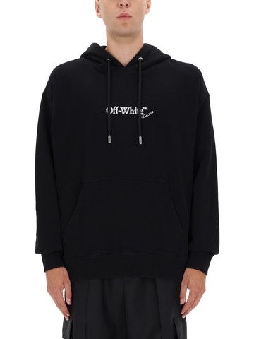 off-white sweatshirt with logo