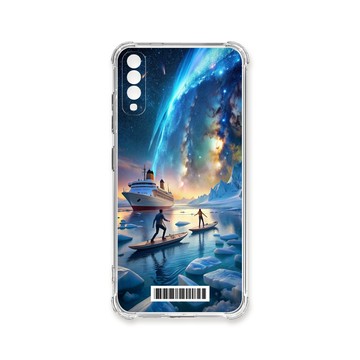 A系列(其他) 殼 TRON 三星 A70 冰川上的划船  載具 四角防摔殼 手機殼