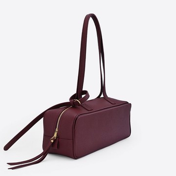 保齡球枕頭包單肩包 | 三色通勤設計款 | 手工波士頓包