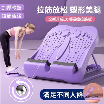 拉筋板 九段式拉筋板 小腿拉伸斜踏板 家用壓筋 板腳踏板 足部穴道按摩器 摺疊拉筋板 美腿機 腳底紓壓板 健腹輪 足筋板