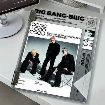 Bigbang20週年亞克力卡冊權志龍韓娛高顏值硬殼追星小卡收納相冊生日禮物 禮物