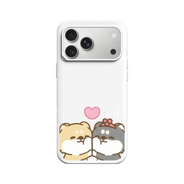 iPhone 17 Pro Max SolidX 白 - 嗨小強 Hi John - 柴圓情侶