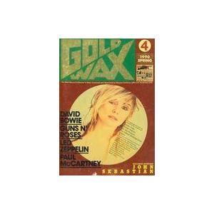 中古音楽雑誌 GOLD WAX 1990 SPRING ゴールド・ワックス