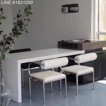 公司貨 免運速發 現代豪華不銹鋼餐椅咖啡廳休閑椅靠背皮革椅子桌椅耐用 支持尺寸訂製  可開發票