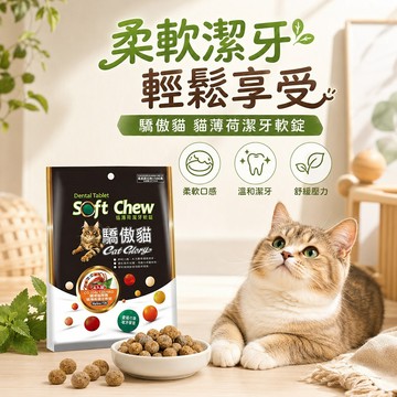 驕傲貓 Cat Glory 貓薄荷潔牙軟錠 柔軟好咬 營養美味 挑嘴貓 輕鬆享受 日常潔牙小零嘴 零食獎勵 6種口味