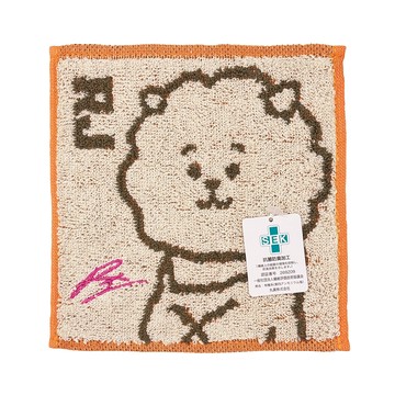 日本丸真 宇宙明星BT21口袋小方巾 RJ_廠商直送