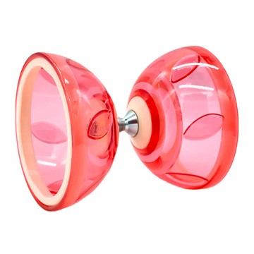 AFAMIC 艾法 LED初學發光長軸軟式三培鈴學生扯鈴 305g 直徑12.7cm 高度14.7cm  紅色  1組