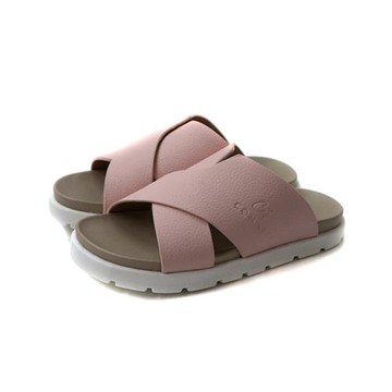 CONNIFE 兒童拖鞋 交叉拖鞋 粉紅色 AB51 no651